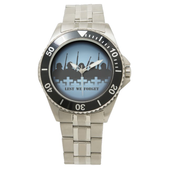 Soldat Tribute Watch, damit wir Wrist Watch verges Armbanduhr (Vorderseite)