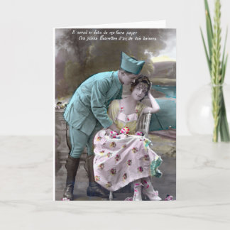 Soldat und Lover Einladung