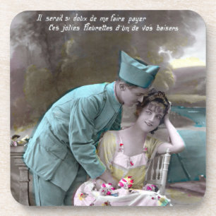 Soldat und Lover Getränkeuntersetzer