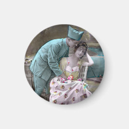 Soldat und Lover Magnet