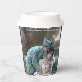 Soldat und Lover Pappbecher