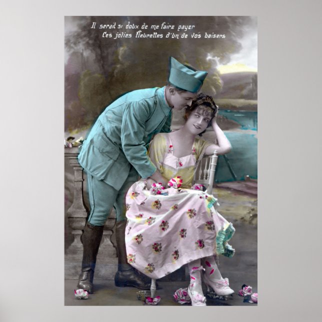 Soldat und Lover Poster (Vorne)
