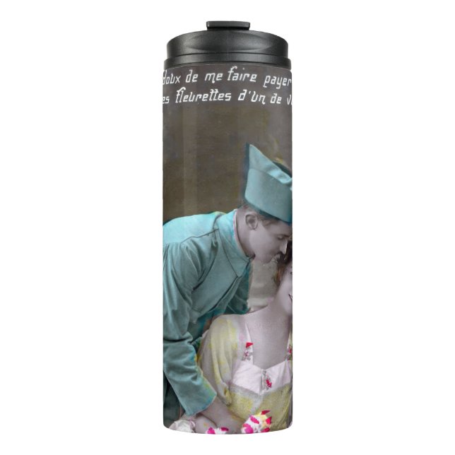 Soldat und Lover Thermosbecher (Vorderseite)