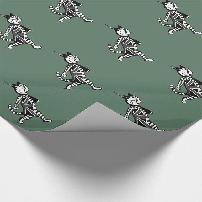 Soldat-Union-Jack-Kat Geschenkpapier (Ecke)