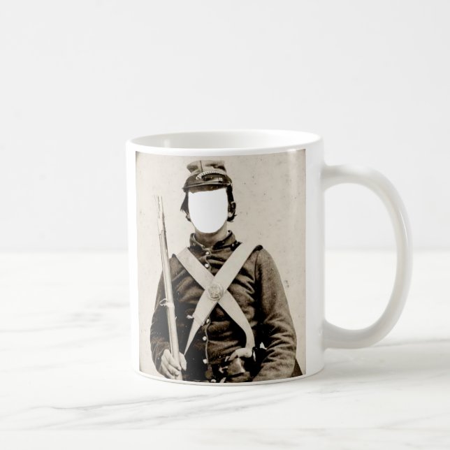 Soldat - zivile Tasse (Rechts)