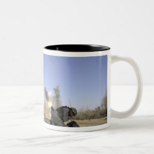 Soldaten 2 zweifarbige tasse