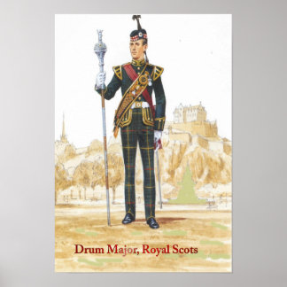 Soldaten der Königin, Drum Major, königliche Schot Poster