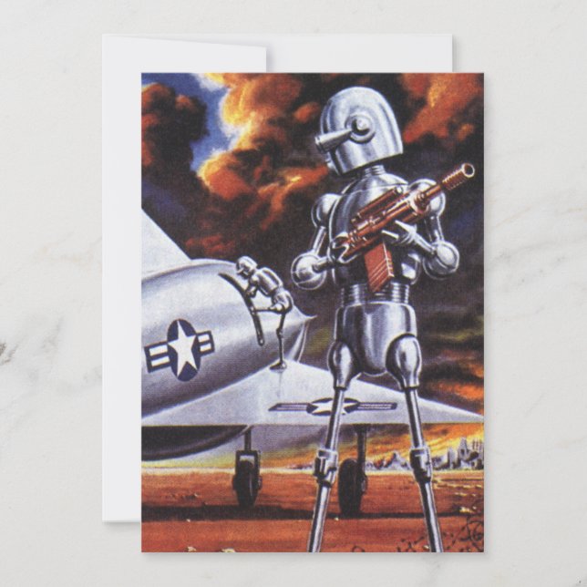 Soldaten der Vintagen Science Fiction (Vorderseite)