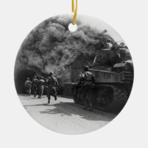 Soldaten des 55. gepanzerte Infanterie-Zweiten Keramikornament