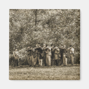 Soldaten des zivilen Krieges Magnet