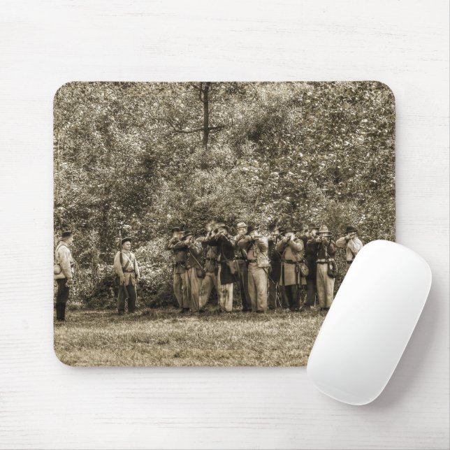 Soldaten des zivilen Krieges Mousepad (Mit Mouse)
