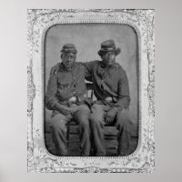 Soldaten des Zivilen Schwarzen Krieges, 1860er