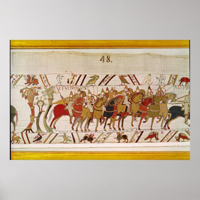 Soldaten, die Hastings verlassen haben, kämpfen mi Poster (Vorne)