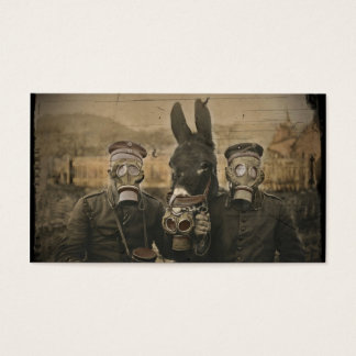 Soldaten, Donkey und Gasmasken