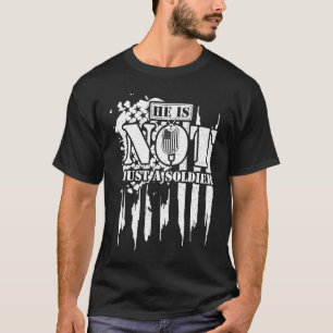 Soldaten, er ist nicht nur eine Soldat Veteranen R T-Shirt