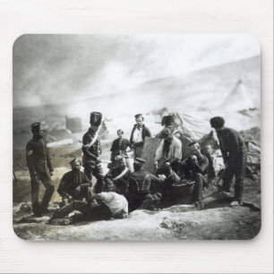 Soldaten in der Krim, c.1855 Mousepad