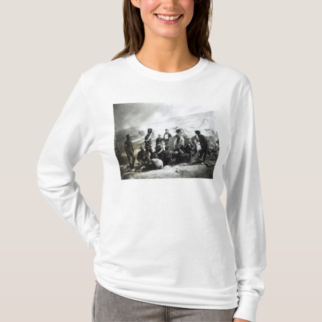 Soldaten in der Krim, c.1855 T-Shirt (Vorderseite)