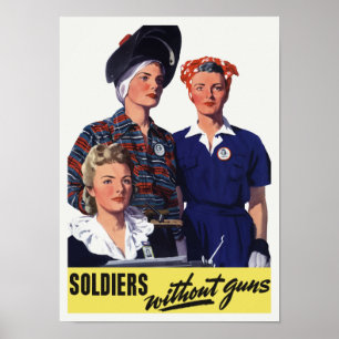 Soldaten ohne Waffen - Frauen im Krieg - W2 Poster