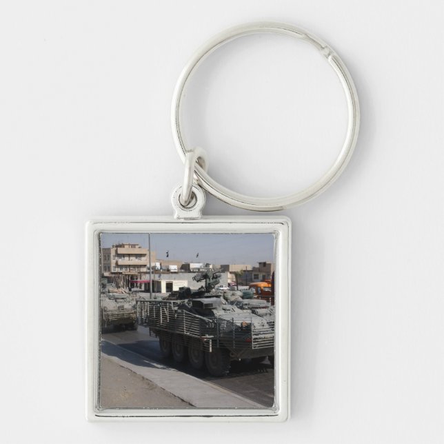 Soldaten patrouillieren schlüsselanhänger (Vorne)