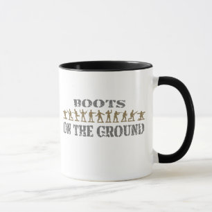Soldaten - Stiefel aus den Grund Tasse
