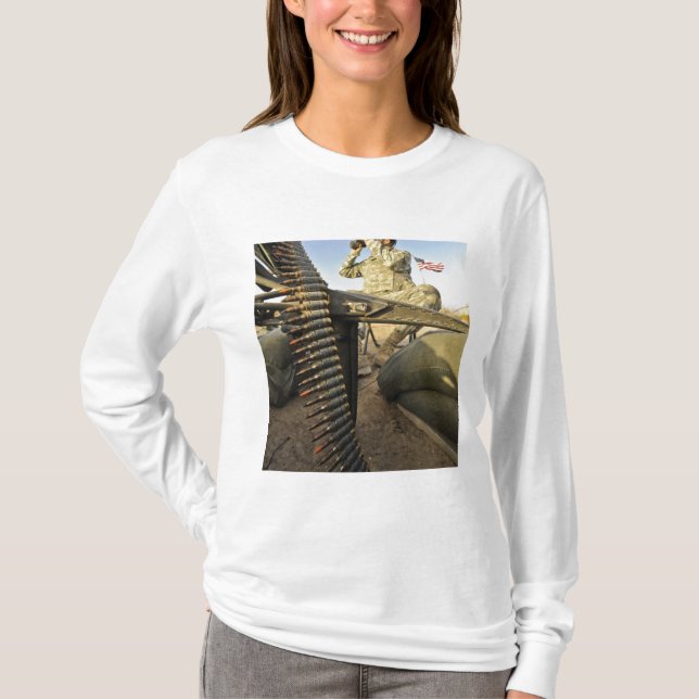 Soldatenblätter für feindliche Aktivitäten T-Shirt (Vorderseite)