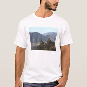 Soldatlaufkommunikationsausrüstung T-Shirt