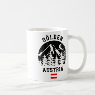 Sölden Österreich Alpen Skigebiet Alpinski Sölden Kaffeetasse