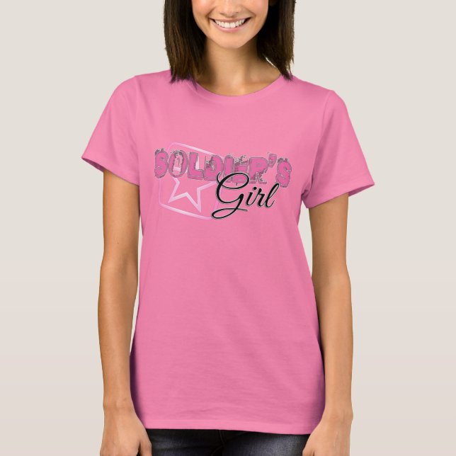 Soldentenmädchen T-Shirt (Vorderseite)