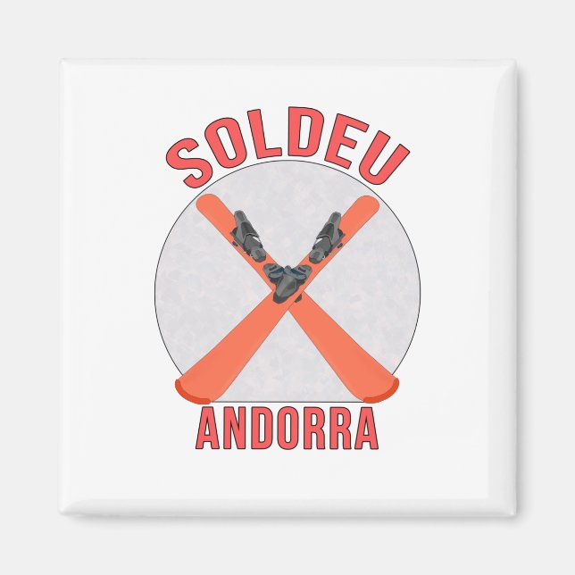Soldeu, Andorra Magnet (Vorne)