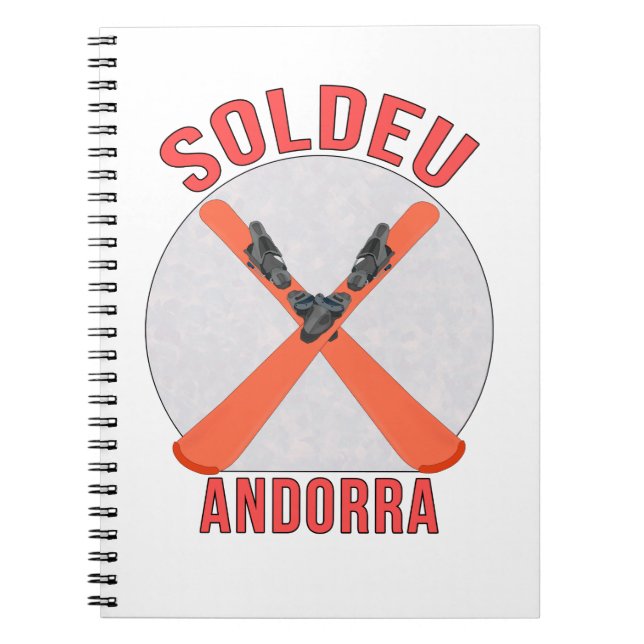 Soldeu, Andorra Notizblock (Vorderseite)