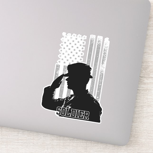Soldier Aufkleber (Detail)