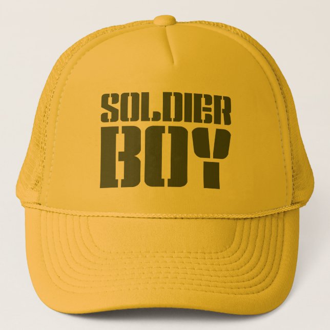 SOLDIER BOY TRUCKERKAPPE (Vorderseite)