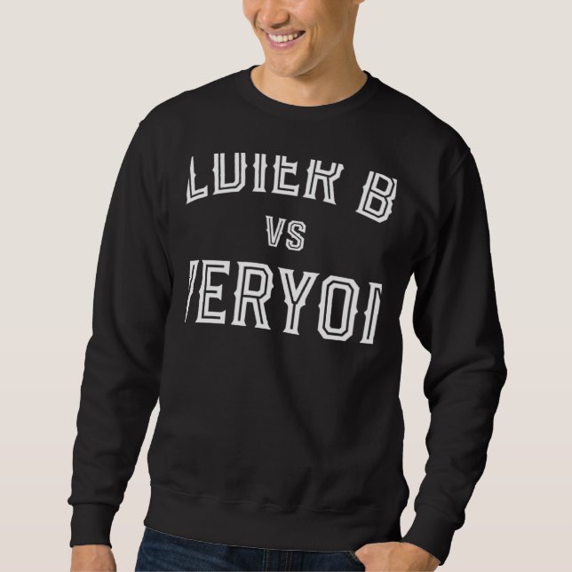 Soldier Boy Vs Everyone Retro Grafik Sweatshirt (Vorderseite)