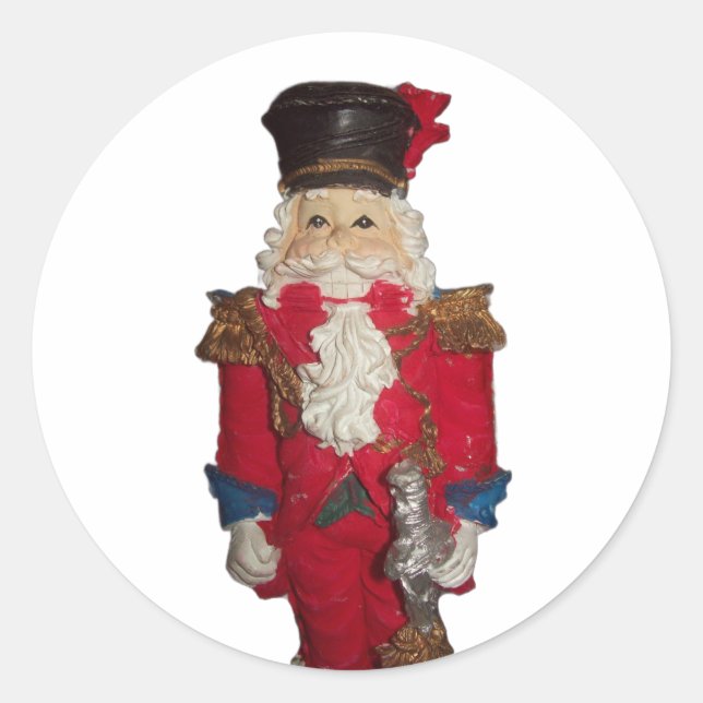 Soldier Classic Round Stickers (Vorderseite)