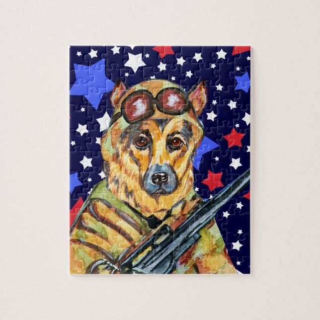 SOLDIER DEUMAN SHEPHERD PUZZLE (Vertikal)
