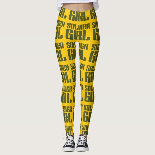 SOLDIER GIRL LEGGINGS (Vorderseite)