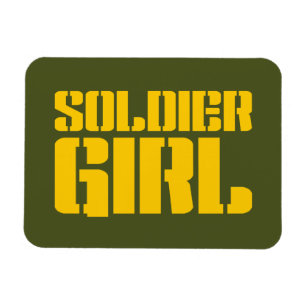 SOLDIER GIRL MAGNET
