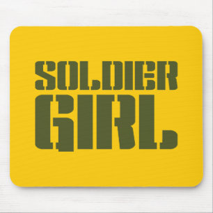 SOLDIER GIRL MOUSEPAD