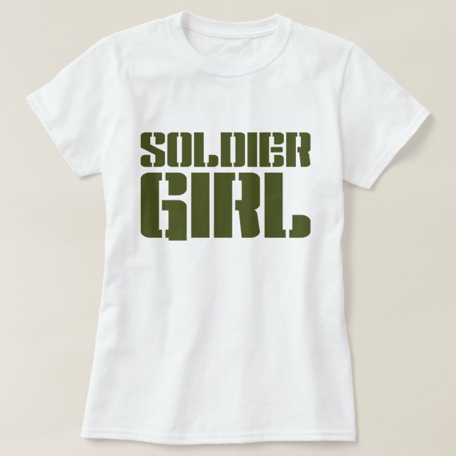 SOLDIER GIRL T-Shirt (Design vorne)