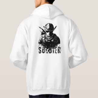 SOLDIER Hoddie. Mit dieser stilvollen Kapuze Hoodie