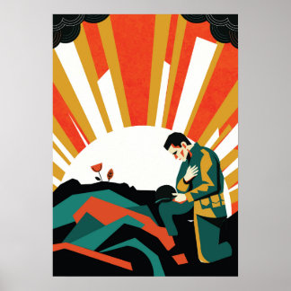 Soldier Illustration Poster