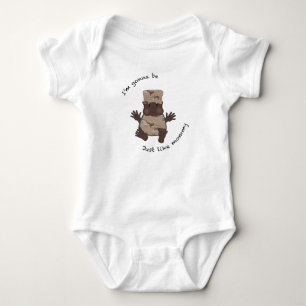 Soldier Mommy Baby Strampler