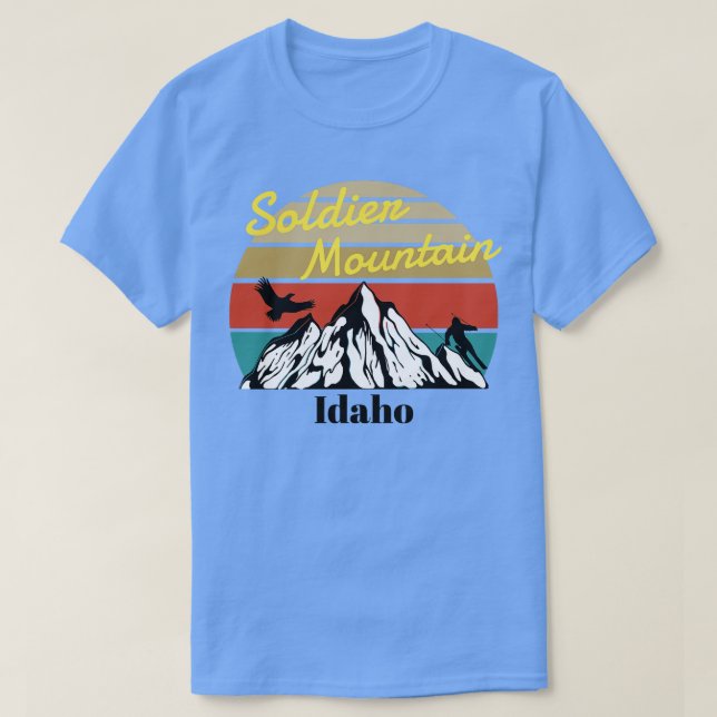 Soldier Mountain Ski Idaho 1 T-Shirt (Design vorne)