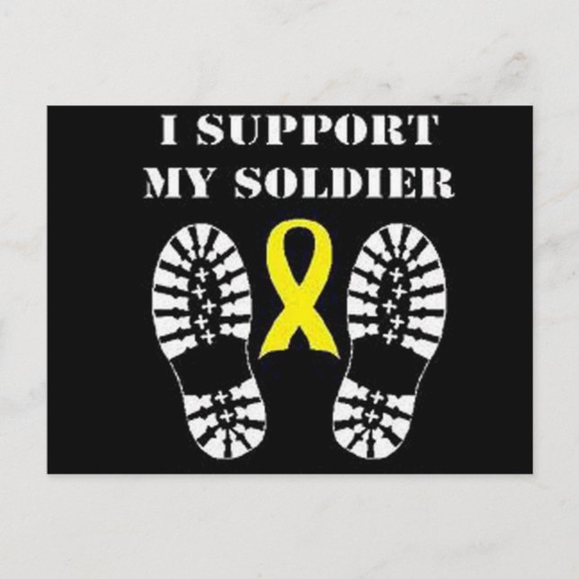 SOLDIER POSTKARTE (Vorderseite)