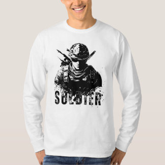 SOLDIER PRINT T - SHIRT