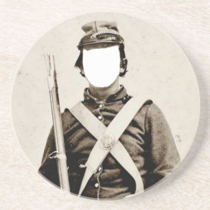 Soldier ziviler Untersetzer