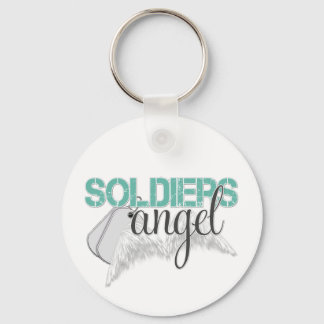 Soldiers Angel Green Schlüsselanhänger
