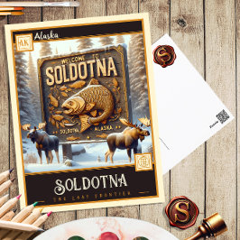 Soldotna, Alaska | Vintage Postkarte
