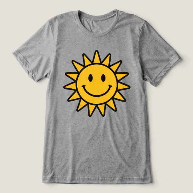 Sole Grin Tri-Blend Shirt (Design Vorderseite)