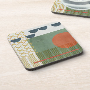 Soleil Rouge III Getränkeuntersetzer